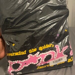 Pink Sp5der hoodie! Brand new! Willing to negotiate price!